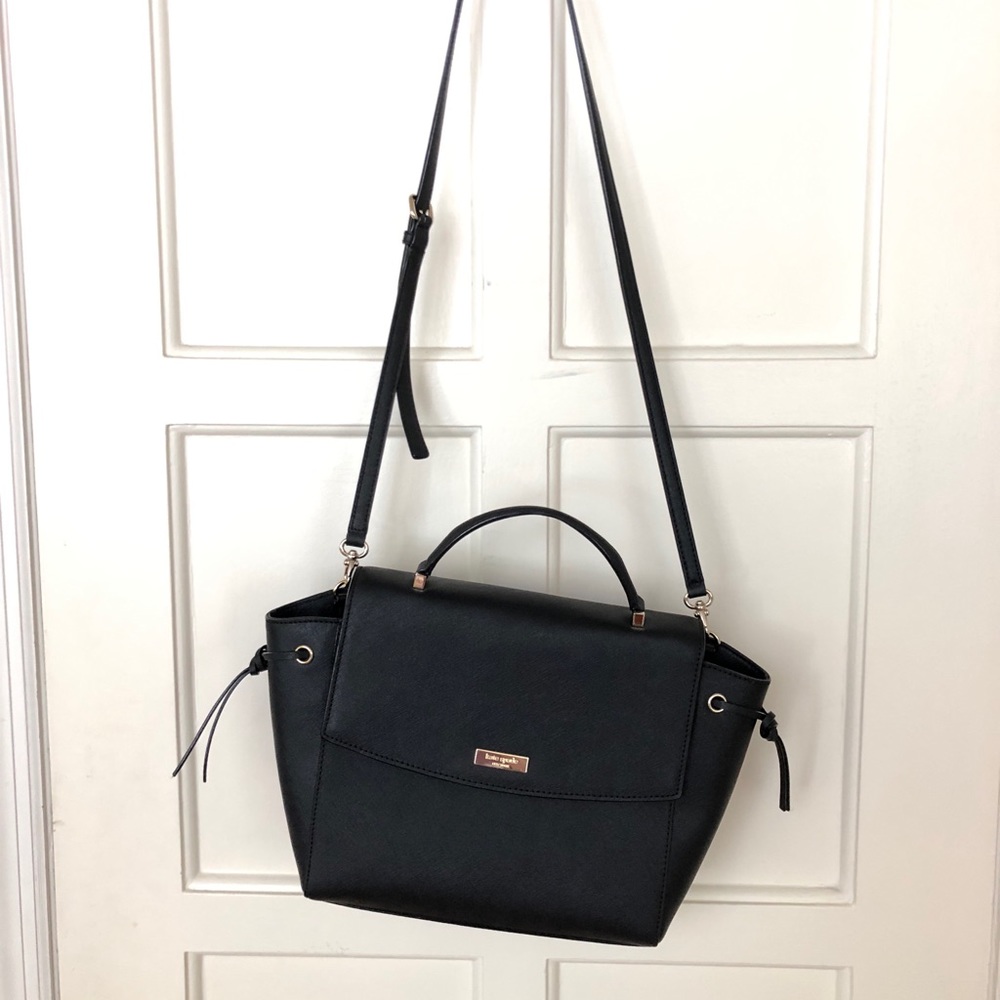 Kate Spade Black Laurel Way Leather Purse